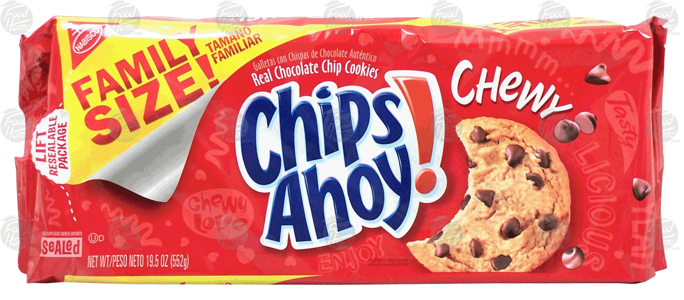 Nabisco Chips Ahoy! chewy chocolate chip cookies Full-Size Picture